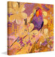 "Lilac Roller Bird" Painting Print on Canvas by Evelia