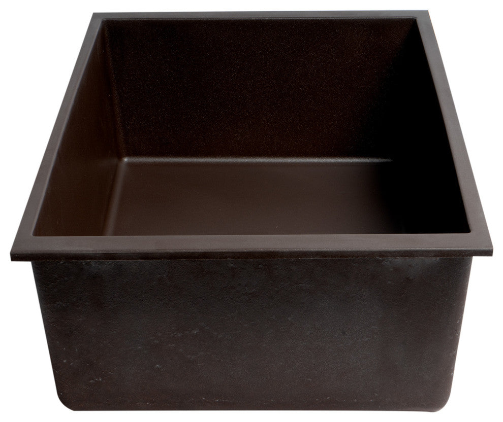 Chocolate 30" Undermount Single Bowl Granite Composite Kitchen Sink