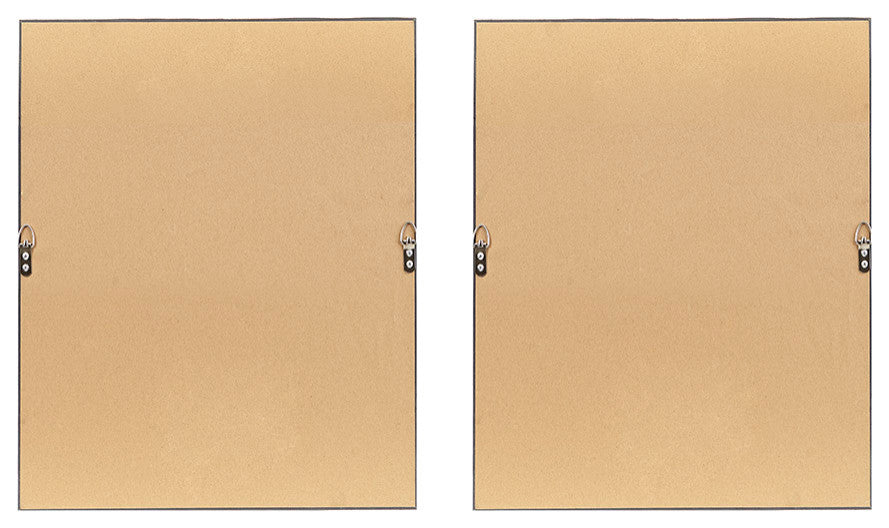 Madison Park Feminine Figures Deckle Edge Sketch 2-Piece Framed Wall Art Set