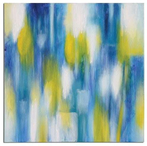 34406 Morning Reflections - 40 Abstract Decorative Art Hand-Paint Finish