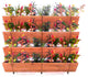Four Tiered Bolt On Vertical Garden, 6'