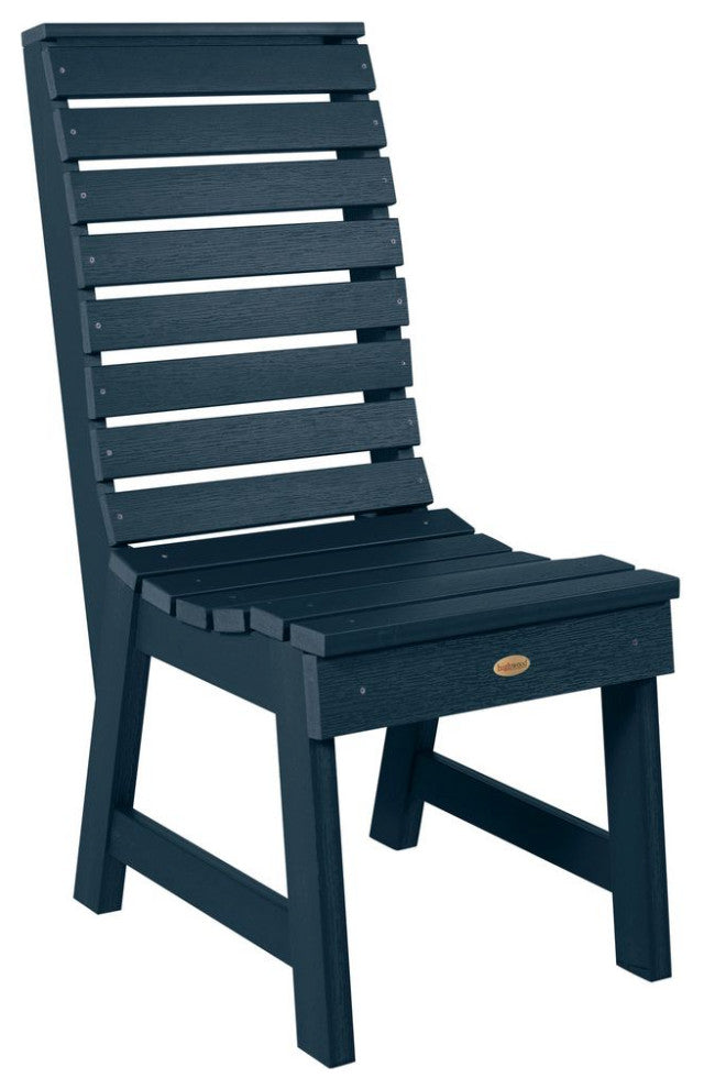 Weatherly Dining Side Chair, Federal Blue