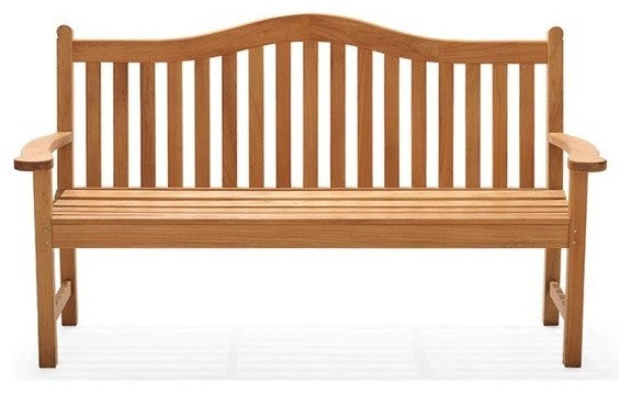 Terra Outdoor Teak Bench, 5'