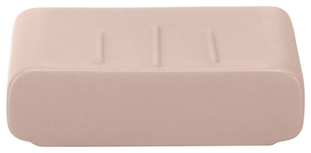 Pastel Rose Cubic Bathroom Accessories Set, Soap Dish
