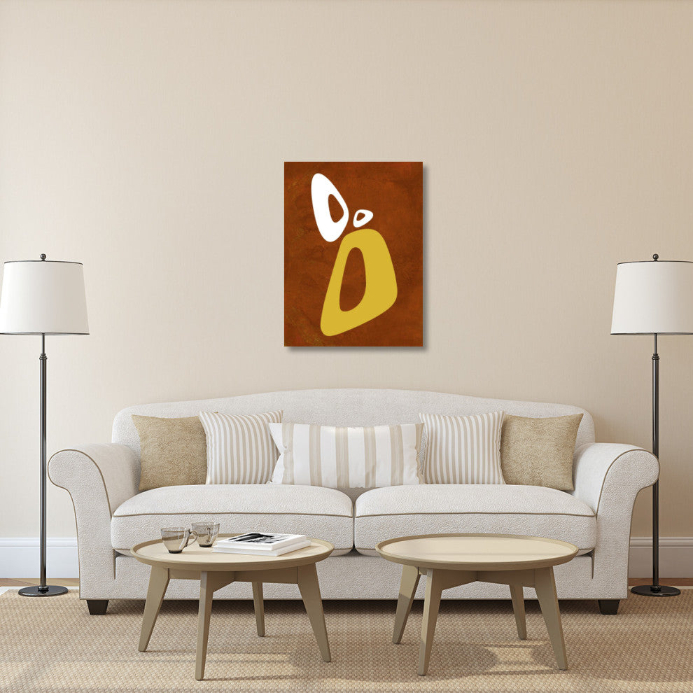 "Abstract Oval Shape 4" Fine Art Print