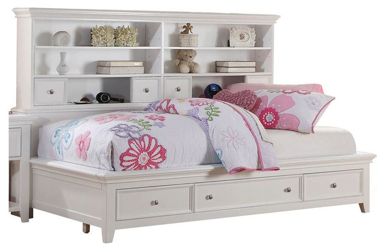 Lacey Storage Daybed, White, Twin