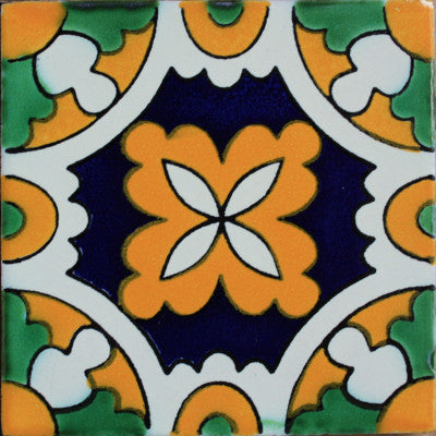 4.2x4.2 9 pcs Serra Santa Barbara Mexican Tile