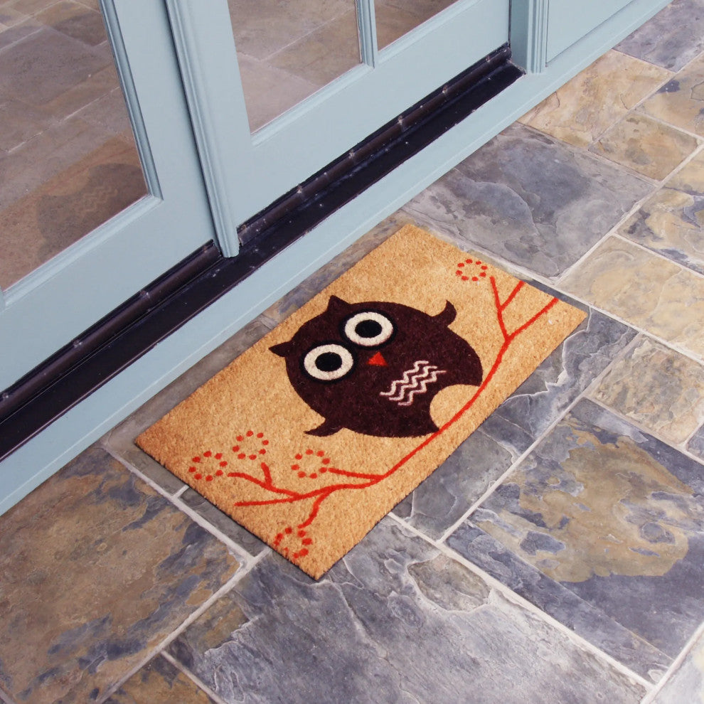 Rubber-Cal Loving "Owl Door Mat" Kit 18 x 30" 2 Doormats