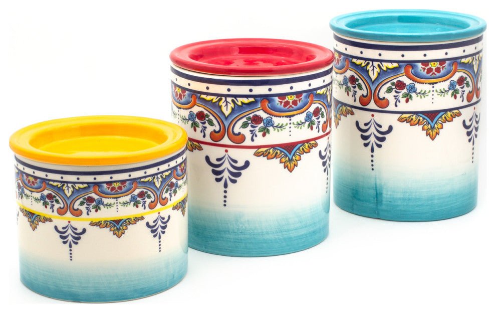 Zanzibar 3-Piece Canister Set
