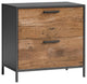 Sauder Boulevard Cafe Engineered Wood Lateral File Cabinet in Vintage Oak Finish