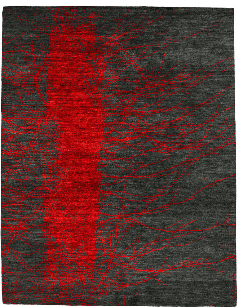 Bishop Hand Knotted Tibetan Rug, 6'x9'