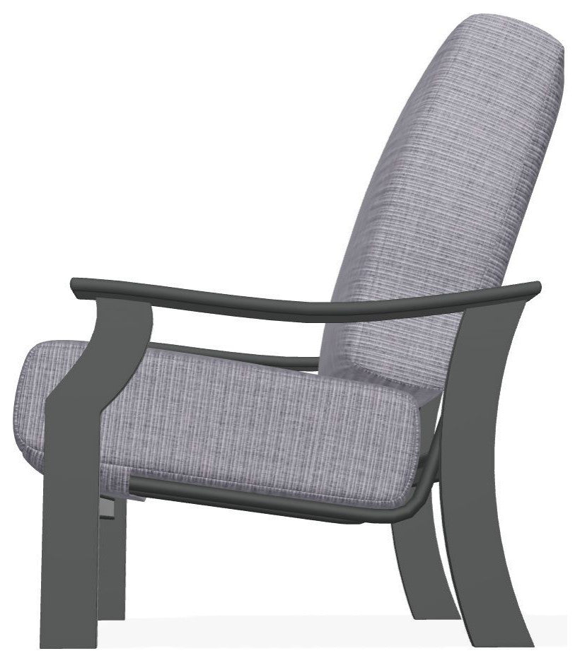 St. Catherine Deep Seat Outdoor Armchair, Proven Ash/Graphite