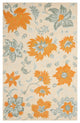 Safavieh Blossom Blm865A Floral Rug, Ivory/Multi, 4'0"x6'0"