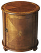 Butler Lawrie Olive Ash Burl Drum Table