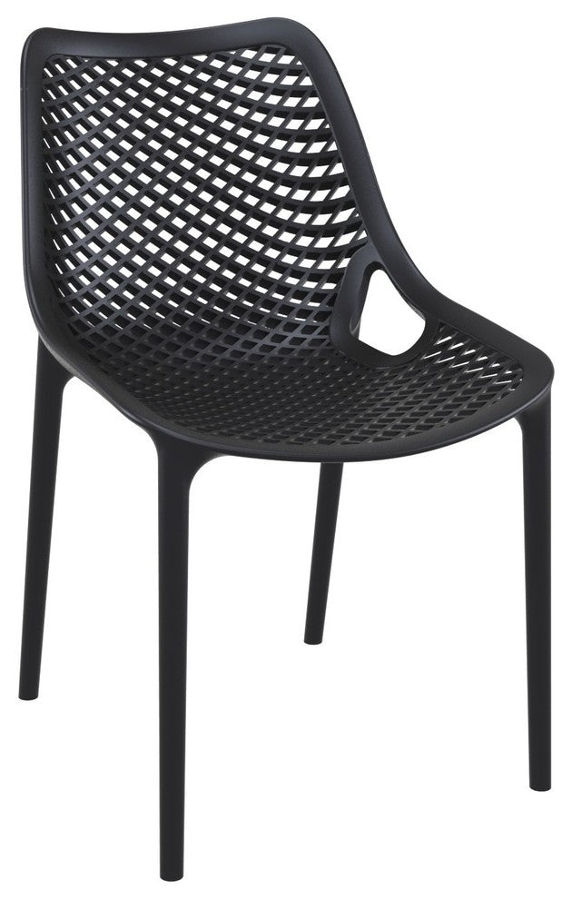 Compamia Air Dining Side Chair, Set of 2, Black