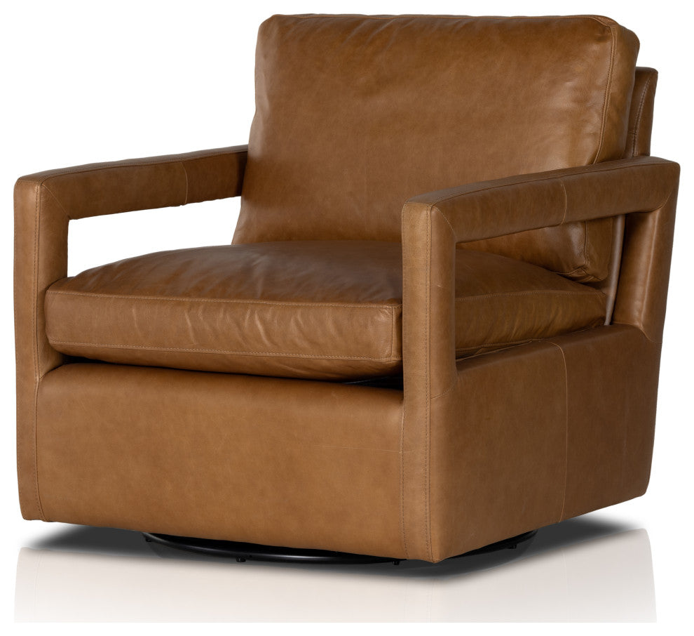 Olson Swivel Chair-Sonoma Butterscotch