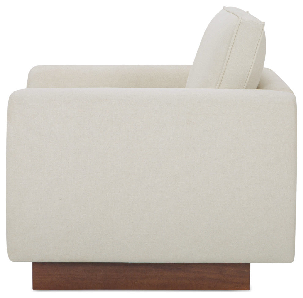 Vernon Accent Chair, White