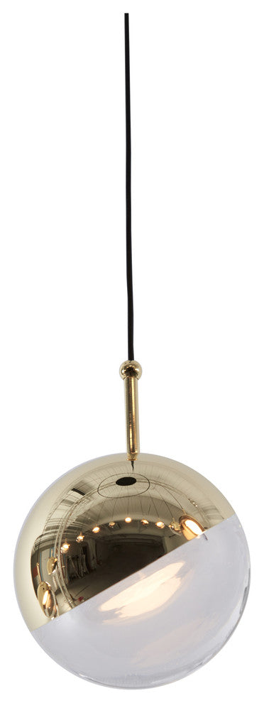 Dora Pendant single, Brass