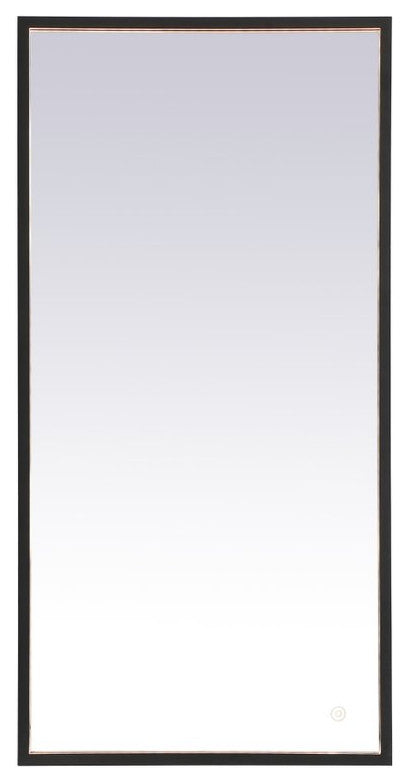 Modern Black Led Mirror