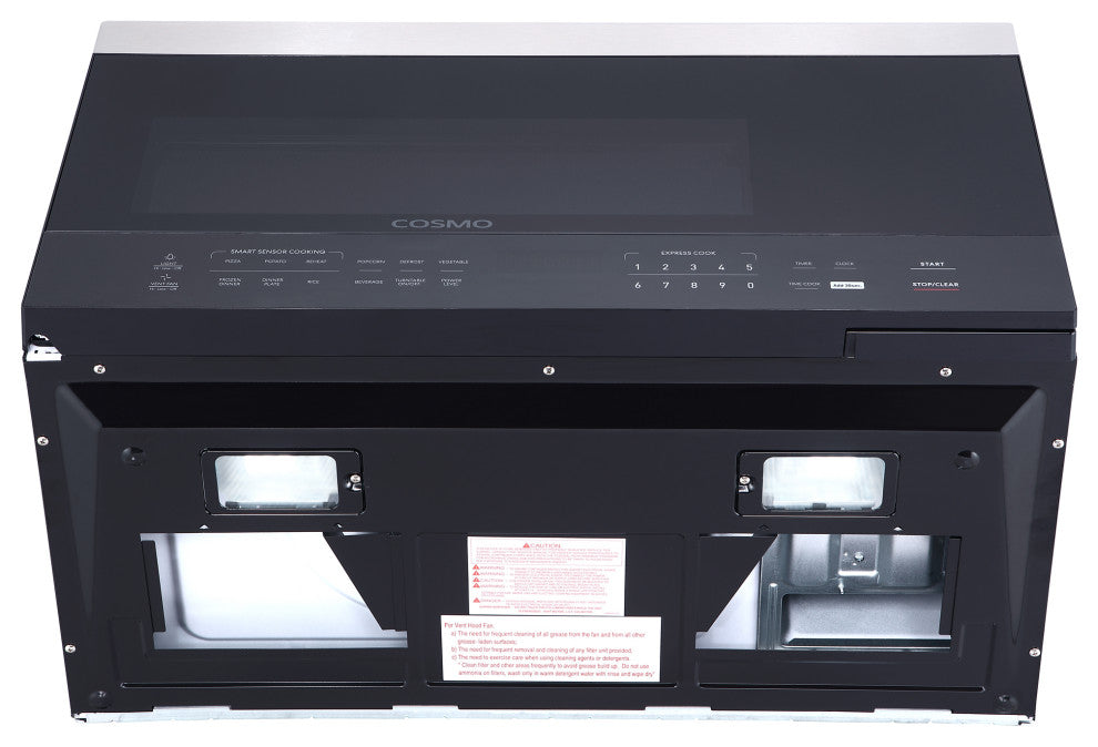 30" Over the Range Microwave Oven with Vent Fan, 1000W, 1.6 Cu. Ft. Capacity