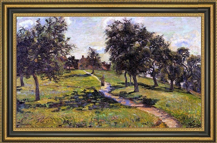 Armand Guillaumin Damiette Apple Trees Framed Premium Canvas Print, 16"x24"