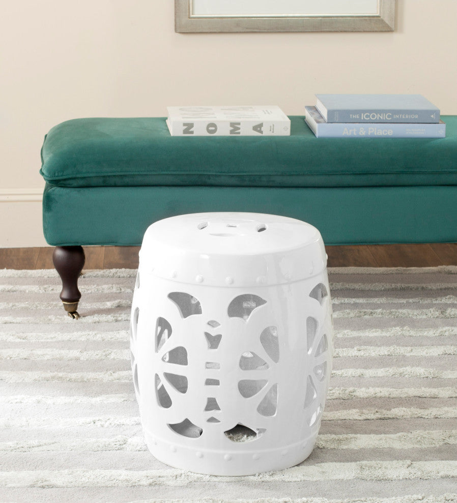 Safavieh Stencil Blossom Garden Stool