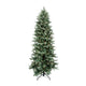 Washington Frasier PE/PVC Slim Tree 2109 Tips 900 Clear Lights, 9'x49", 9'x49"