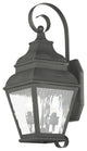 Exeter Outdoor Wall Lantern, Charcoal
