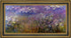 Claude Oscar Monet Agapanthus (Right Panel) Framed Premium Canvas Print, 14"x28"