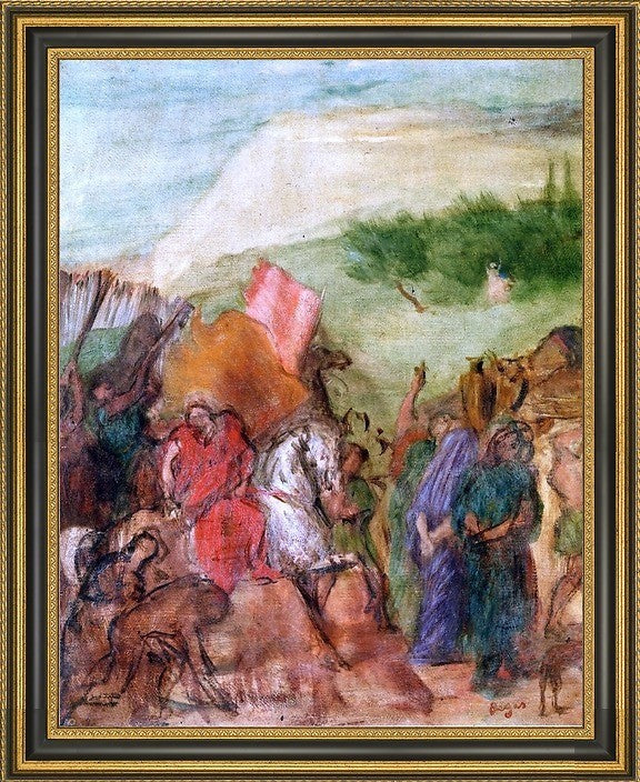 Edgar Degas Daughter Jephta (study)