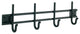 Decorative Hooks For The Home, Black Wrought Iron