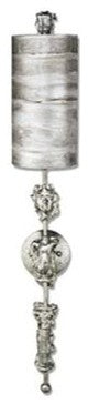 "Fragment" Silver Sconce