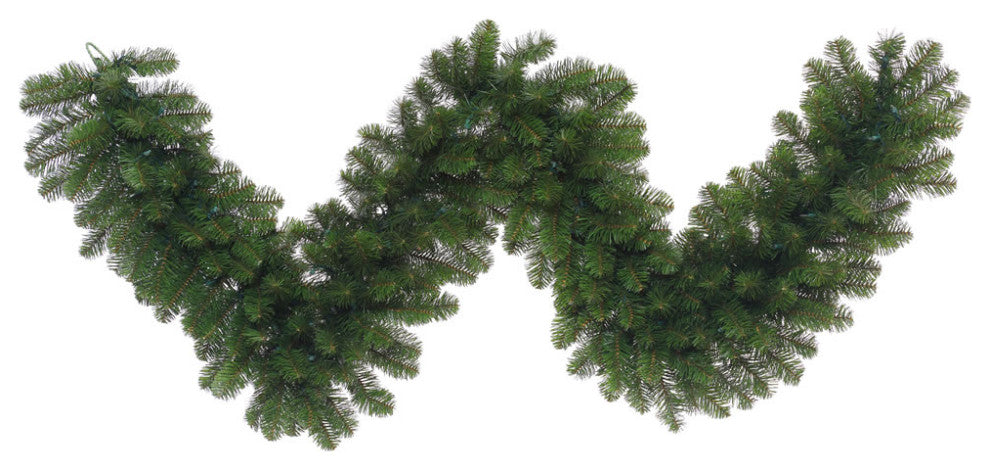Vickerman G125517 9' Grand Teton Artificial Christmas Garland, Unlit