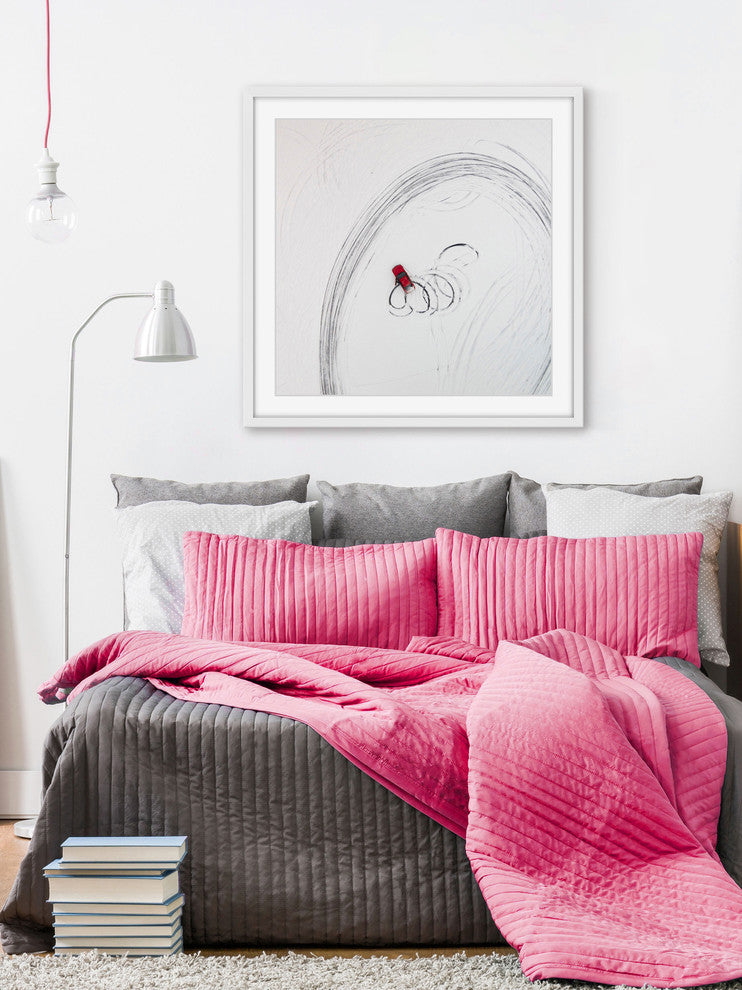 "Snow Donuts" Framed Print by Karolis Janulis