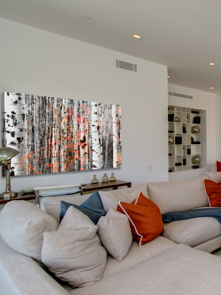 "Tree Ski" Fine Art Canvas Print, 60"x30", 60"x30"