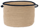 Boat House, Navy Utility Basket, 14"X10"