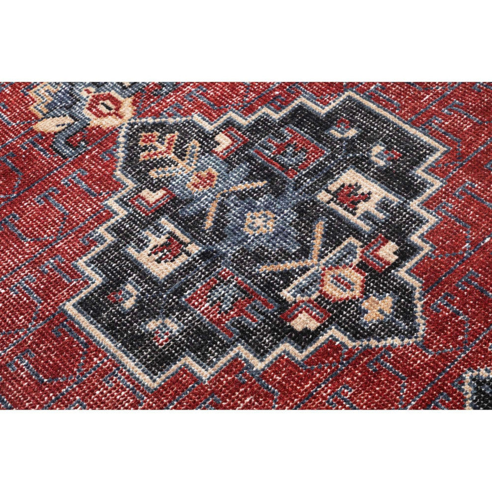 Tuscany Eza Area Rug, Red, 2'x3'