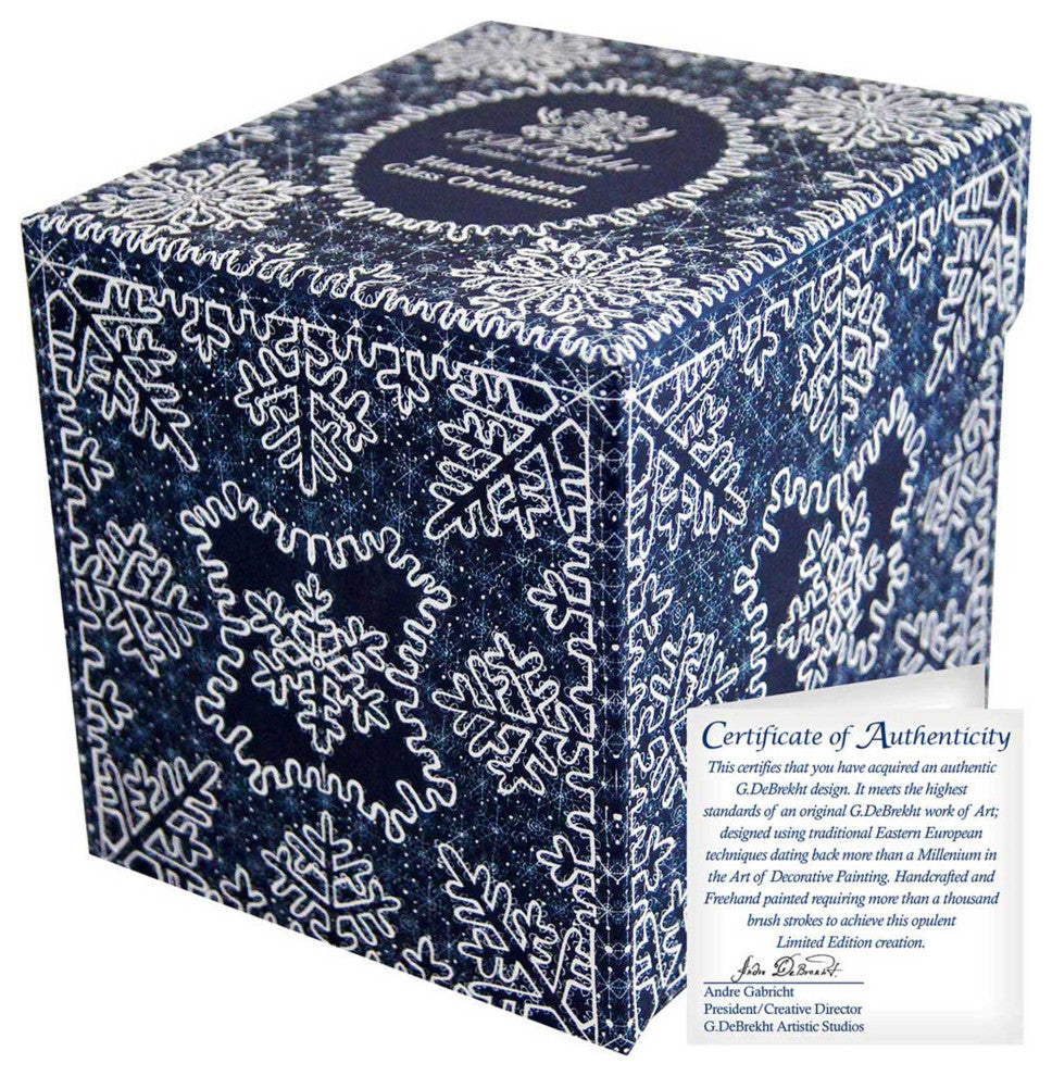 The Journey of the Three Kings Glass Ornament Limited Edition