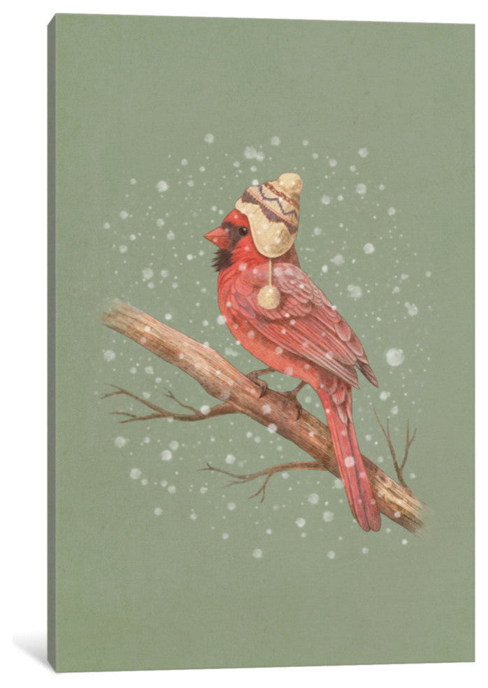 "First Snow Portrait #1" by Terry Fan, 40x26x1.5