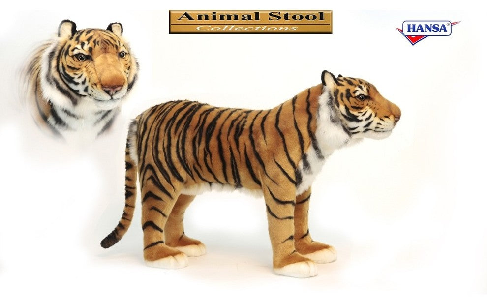 Tiger Foot Stool, Seat