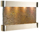 Sunrise Springs water fountain, Multi-Color Slate, Stainless Steel, Round
