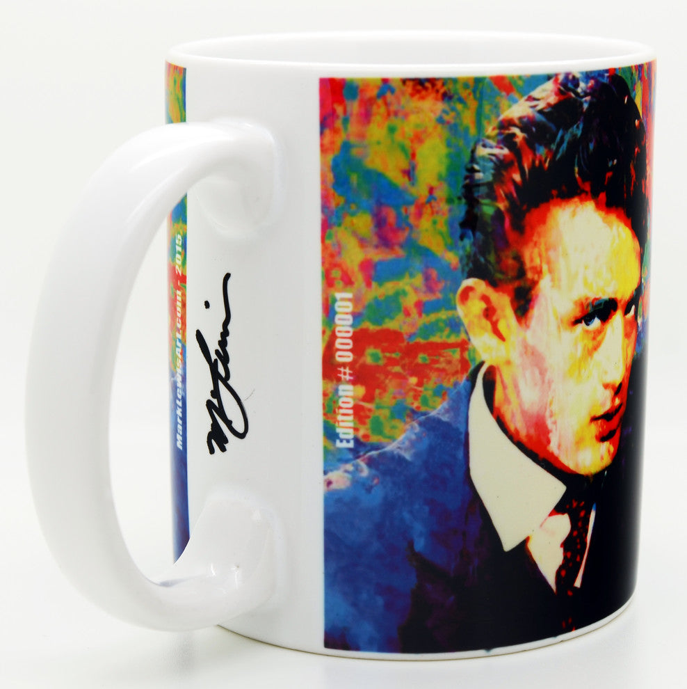 James Dean "Life's Significance" Mug Art by Mark Lewis