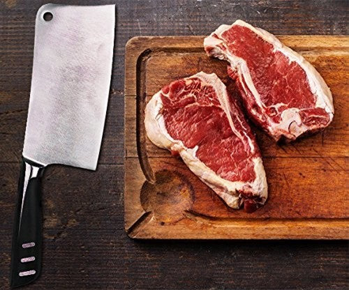 7" Stainless Steel Cleaver