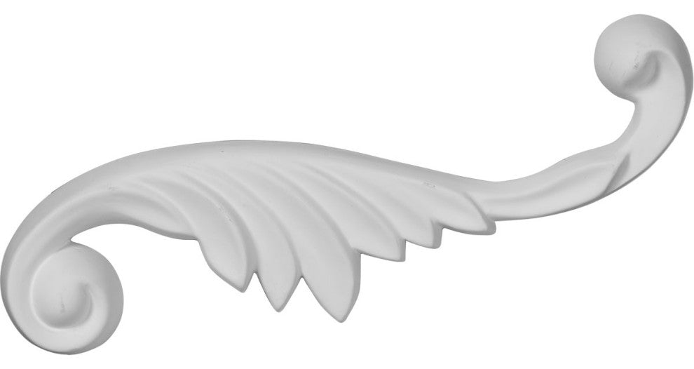 2"W  x 7 1/2"H x  3/4"P Wings Onlay, Right