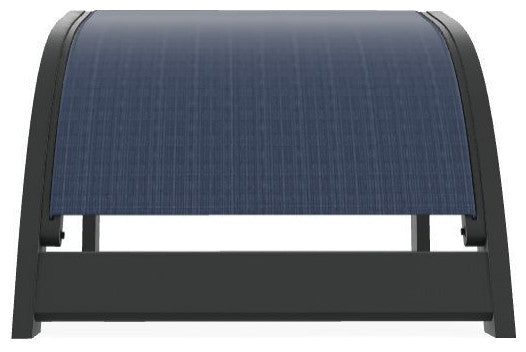 Adirondack Sling Outdoor Ottoman, Mavi/Graphite