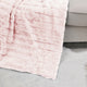 Super Mink Faux Fur Throw Blanket, Soft Pink, 60"x80"