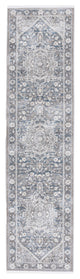 Lauren Ralph Lauren Collection Clover LRL1272 Rug, Grey/Blue, 2'x8'
