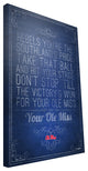 MS Rebels Song Canvas Print, 16"x24"