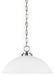 Generation Lighting Lighting 1-Light Pendant, Chrome