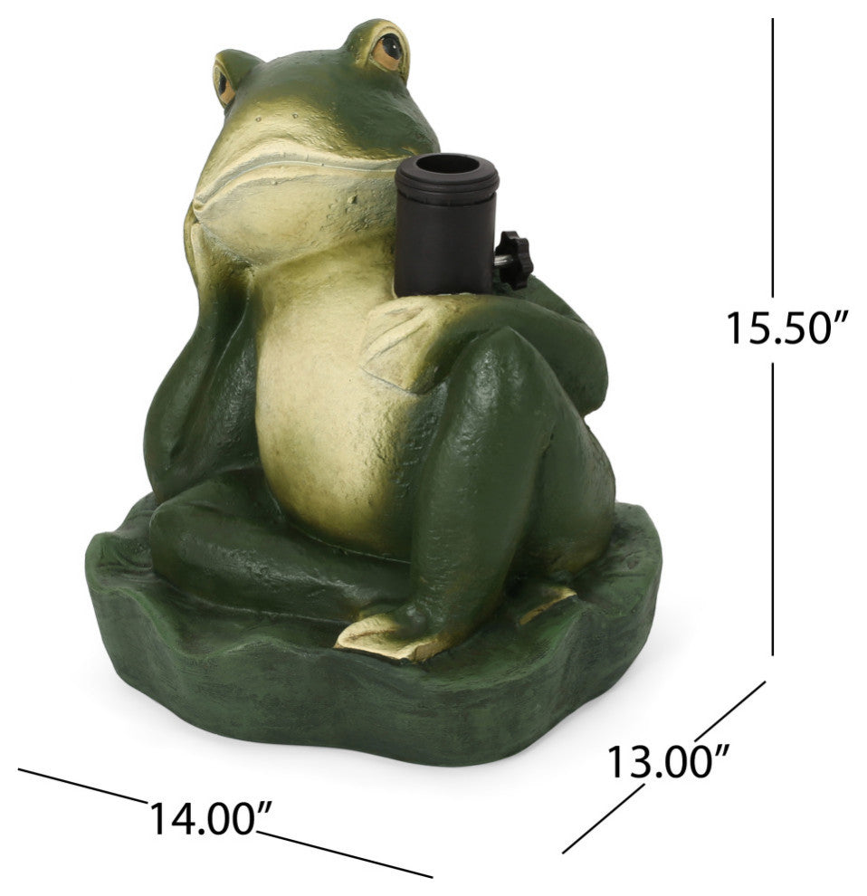 Santa Frog Umbrella Base